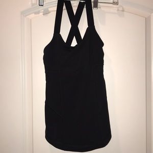 Lululemon black tank